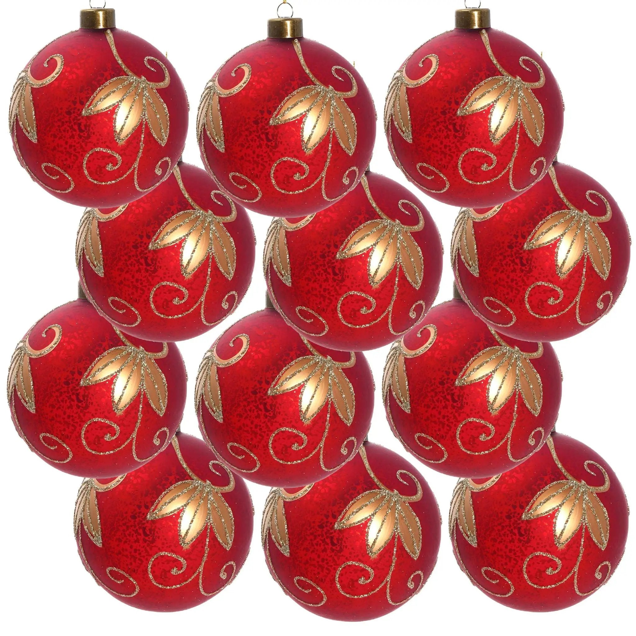 Christmas Ball Ornaments Decorative Hanging Tree Ornaments For Holiday Party Decorations by HouseOfZazla