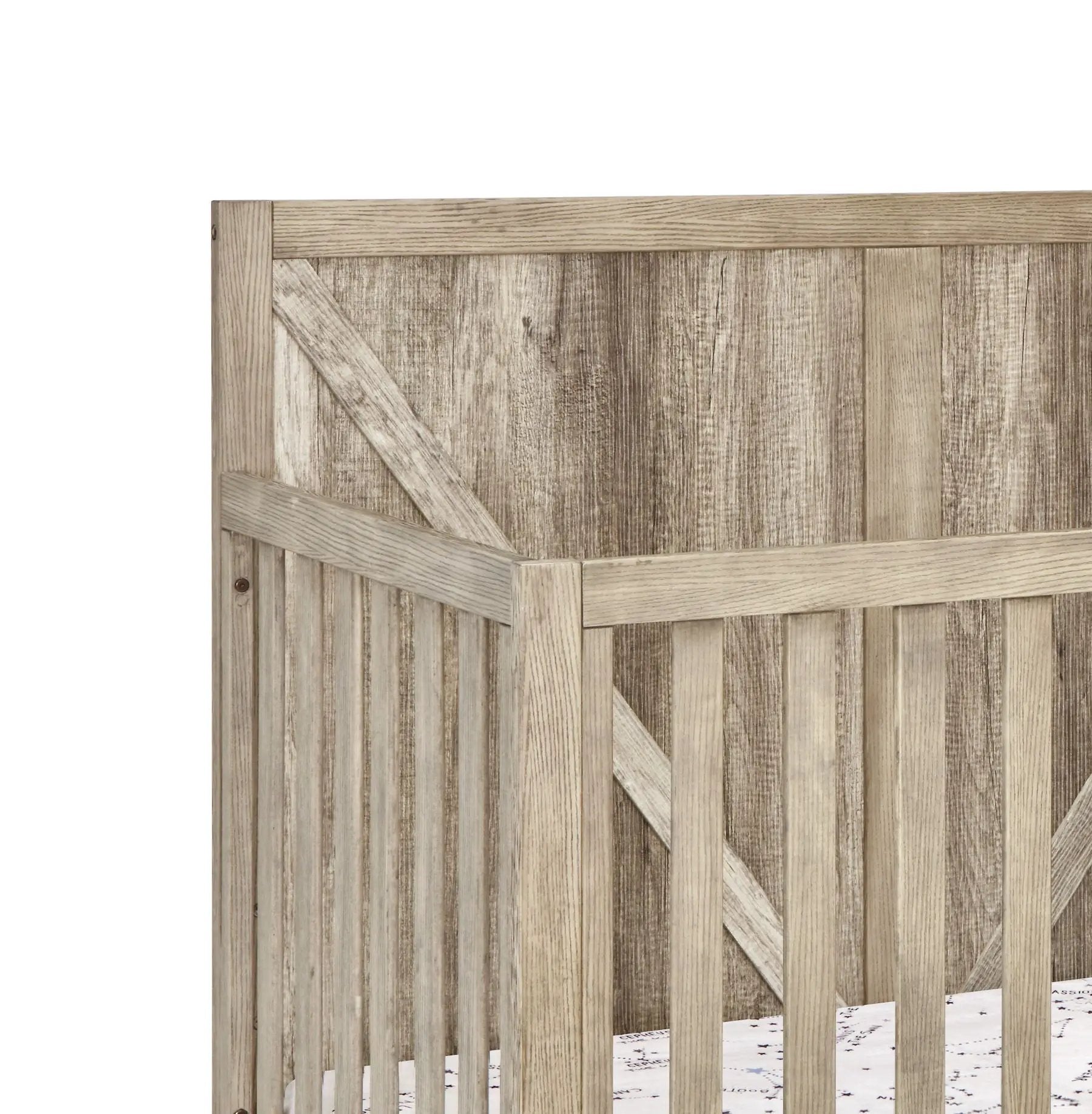 Barnside - 4-in-1 Convertible Crib by HouseOfZazla