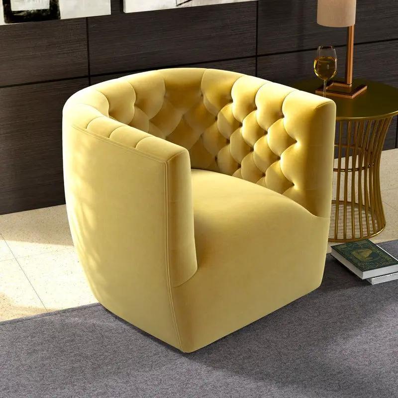 Delaney - Ergonomic Design Swivel Chair by HouseOfZazla