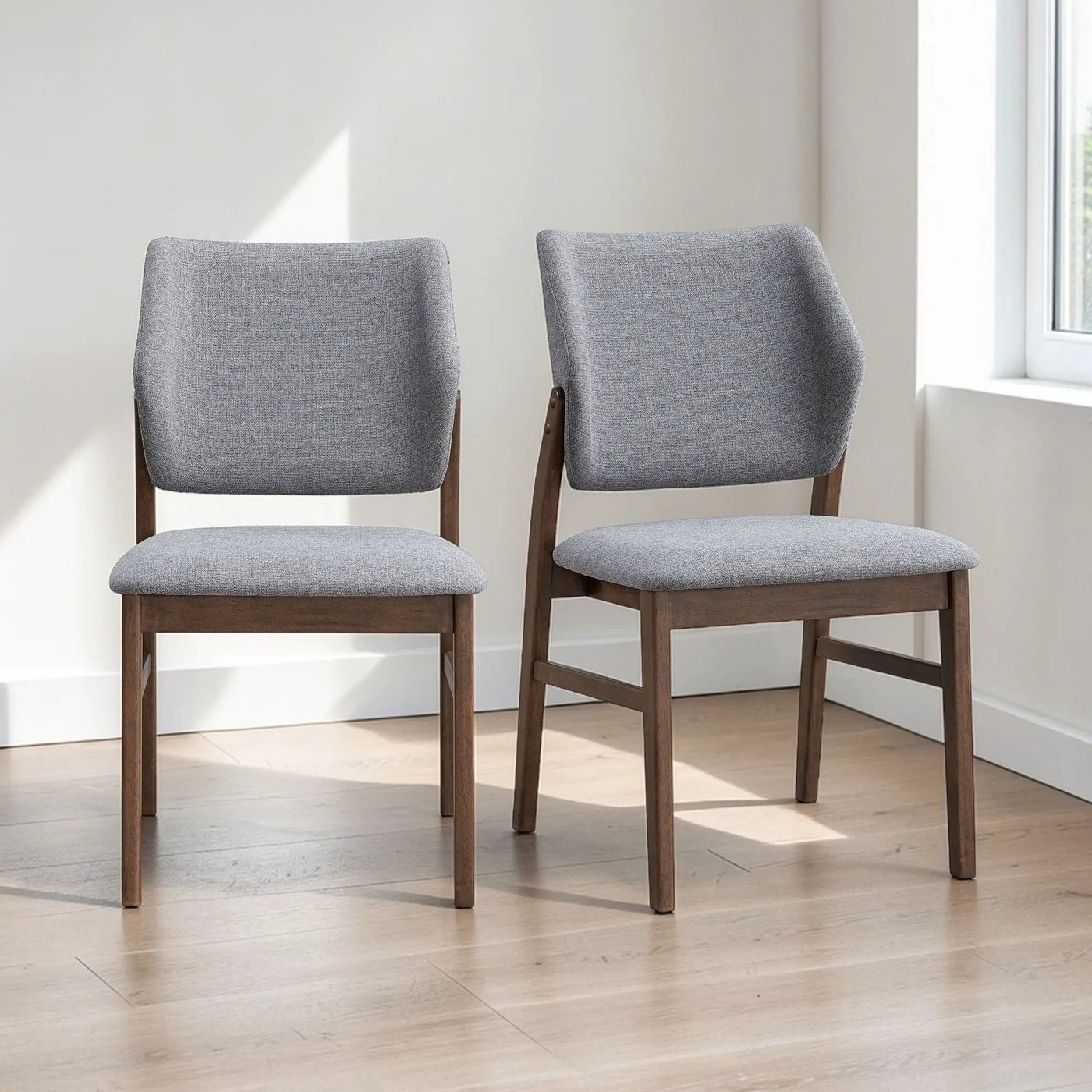 Sarha - Padded Seat Side Chair (Set of 2) by HouseOfZazla