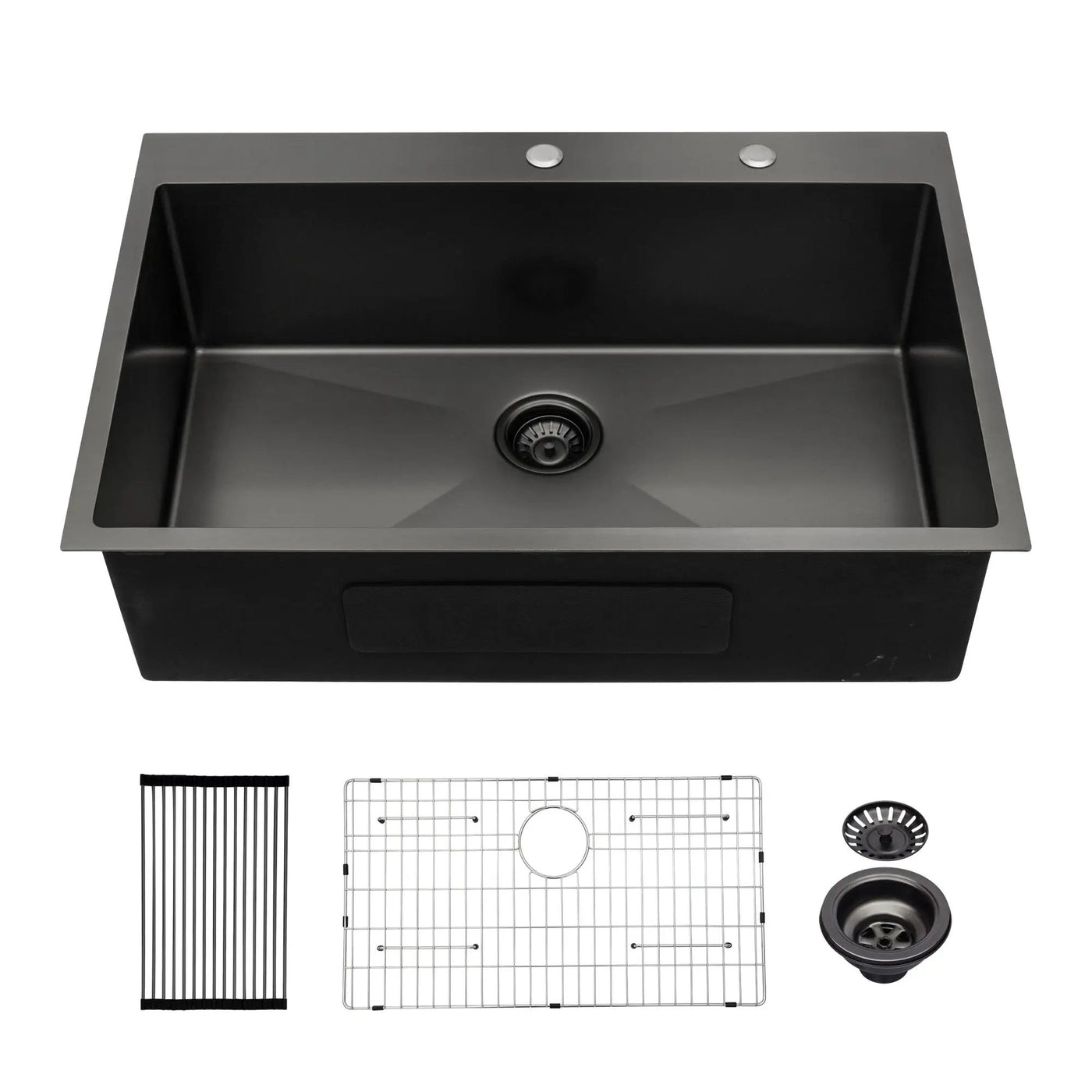Topmount Kitchen Sink 16 Gauge, Single Bowl by HouseOfZazla