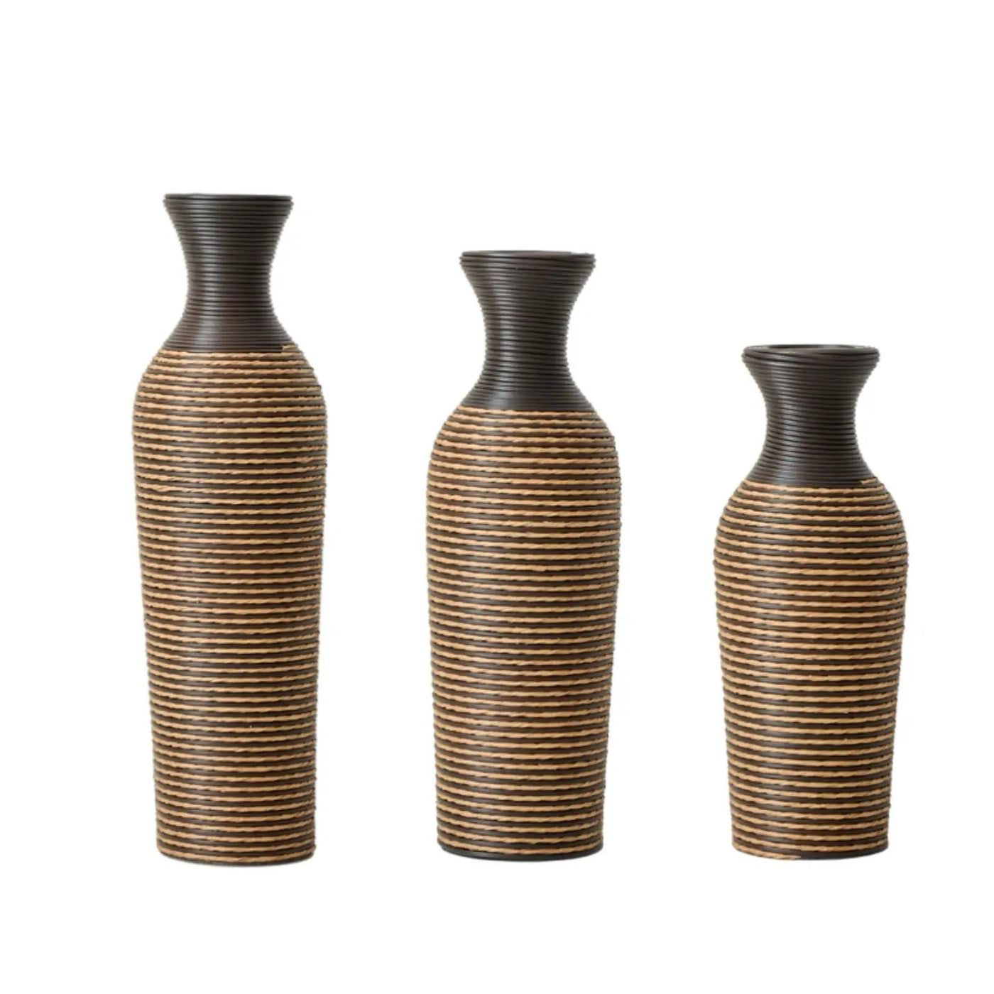 Classic And Neat Floor Vase, High Independent Flower Stand (Set of 3) by HouseOfZazla