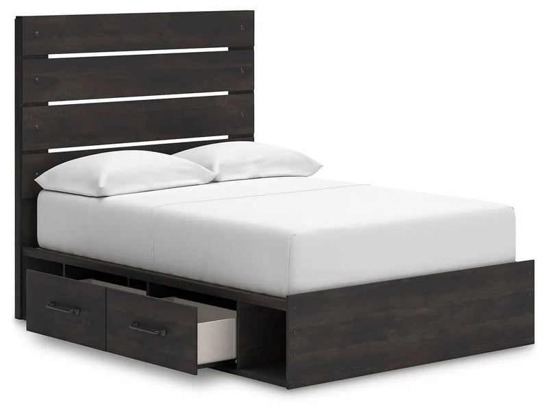 Hollivern - Panel Bed With Storage by Unique Piece Furniture