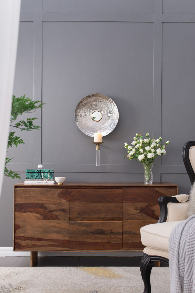 Maria Wall Sconce with Modern Circular Design - Gold, photo 2 of 15