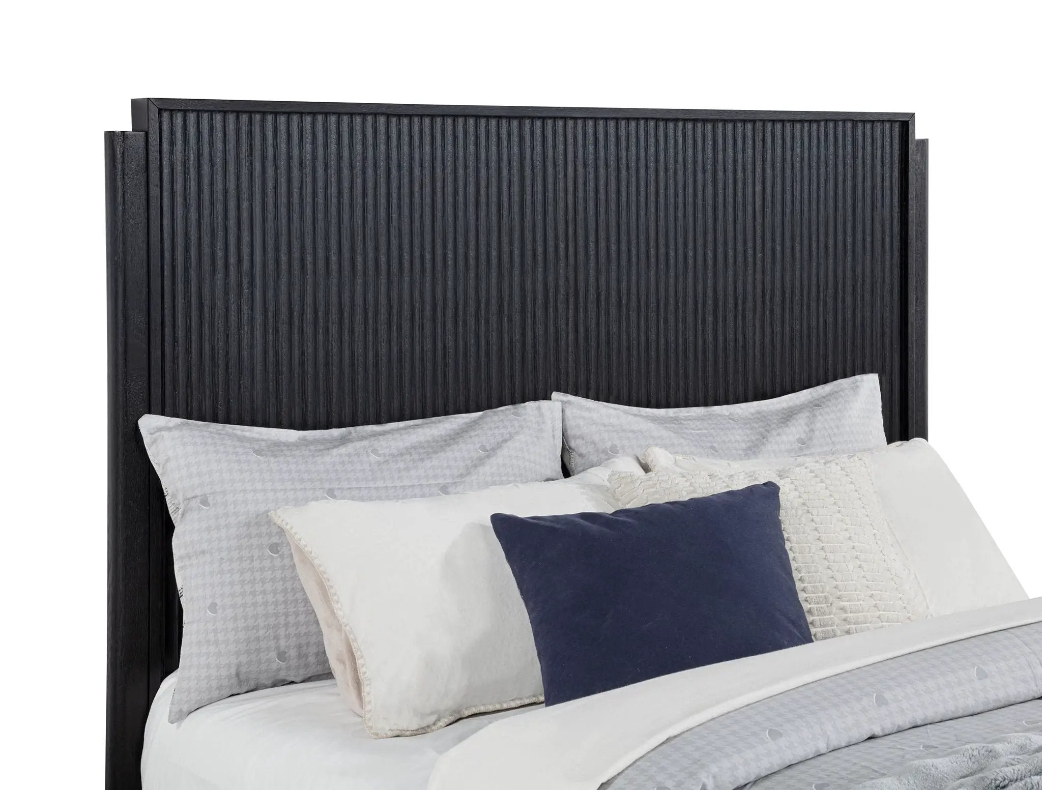 Brookmead Wood Queen Panel Bed Black by Unique Piece Furniture