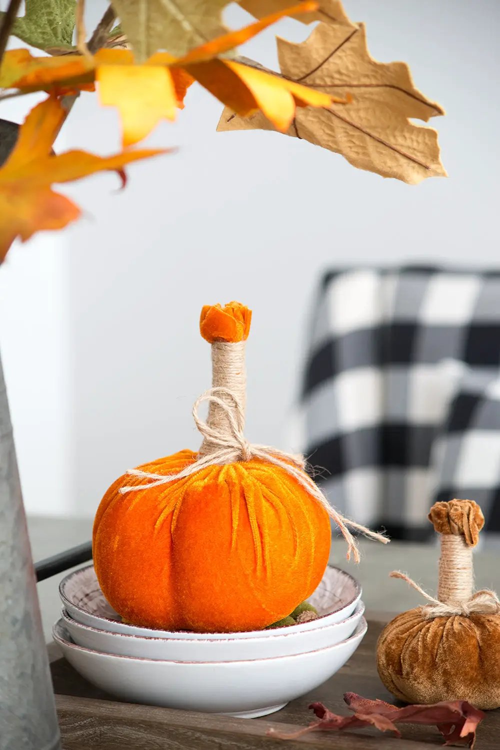 Handcrafted Farmhouse Harvest Pumpkins – Set of 6 by HouseOfZazla