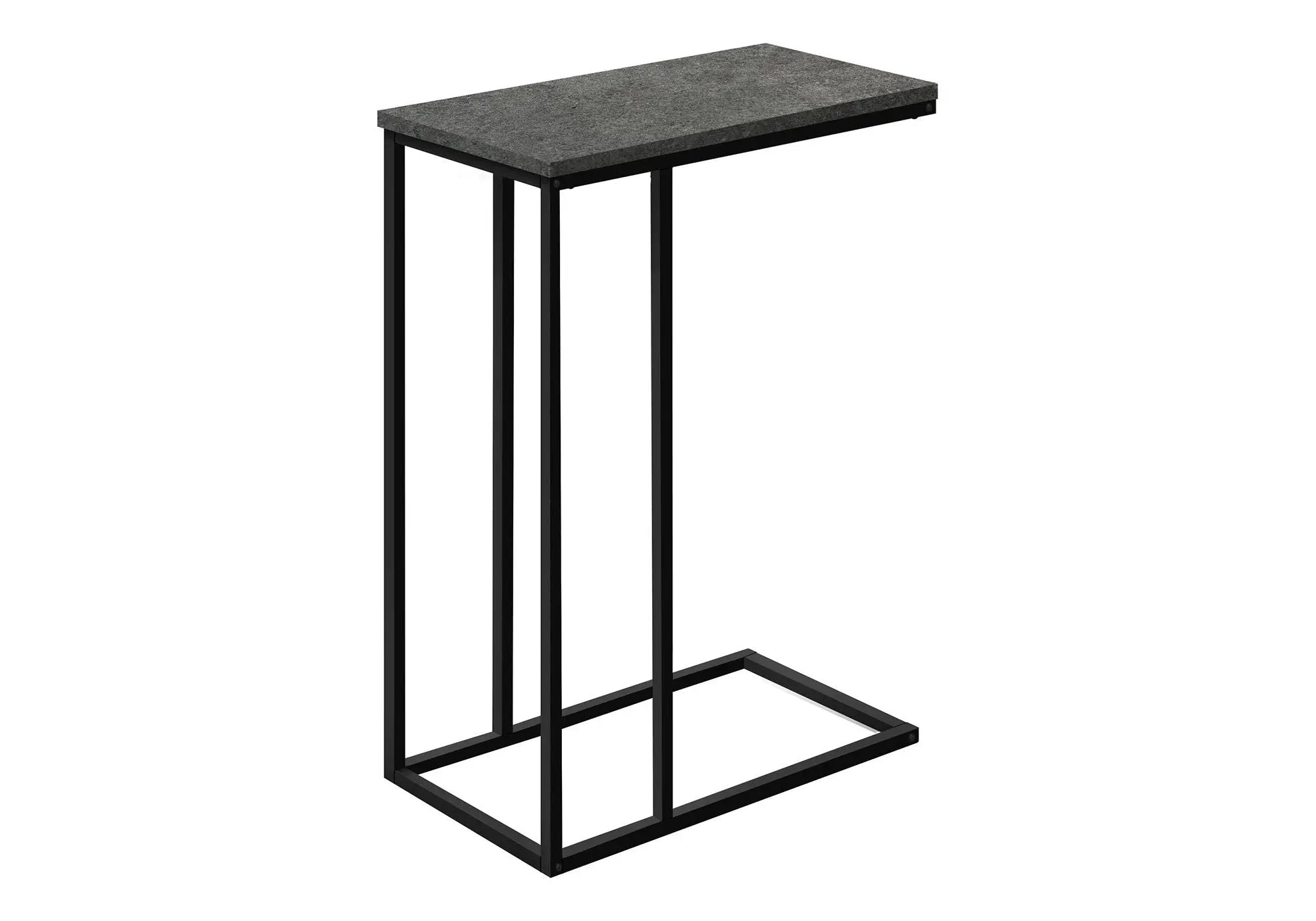 Accent Table, C - Shaped, Space-Saving Functionality by Unique Piece Furniture