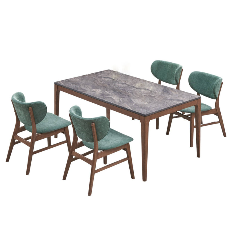 Bevis - 5 Piece Dining Set by HouseOfZazla