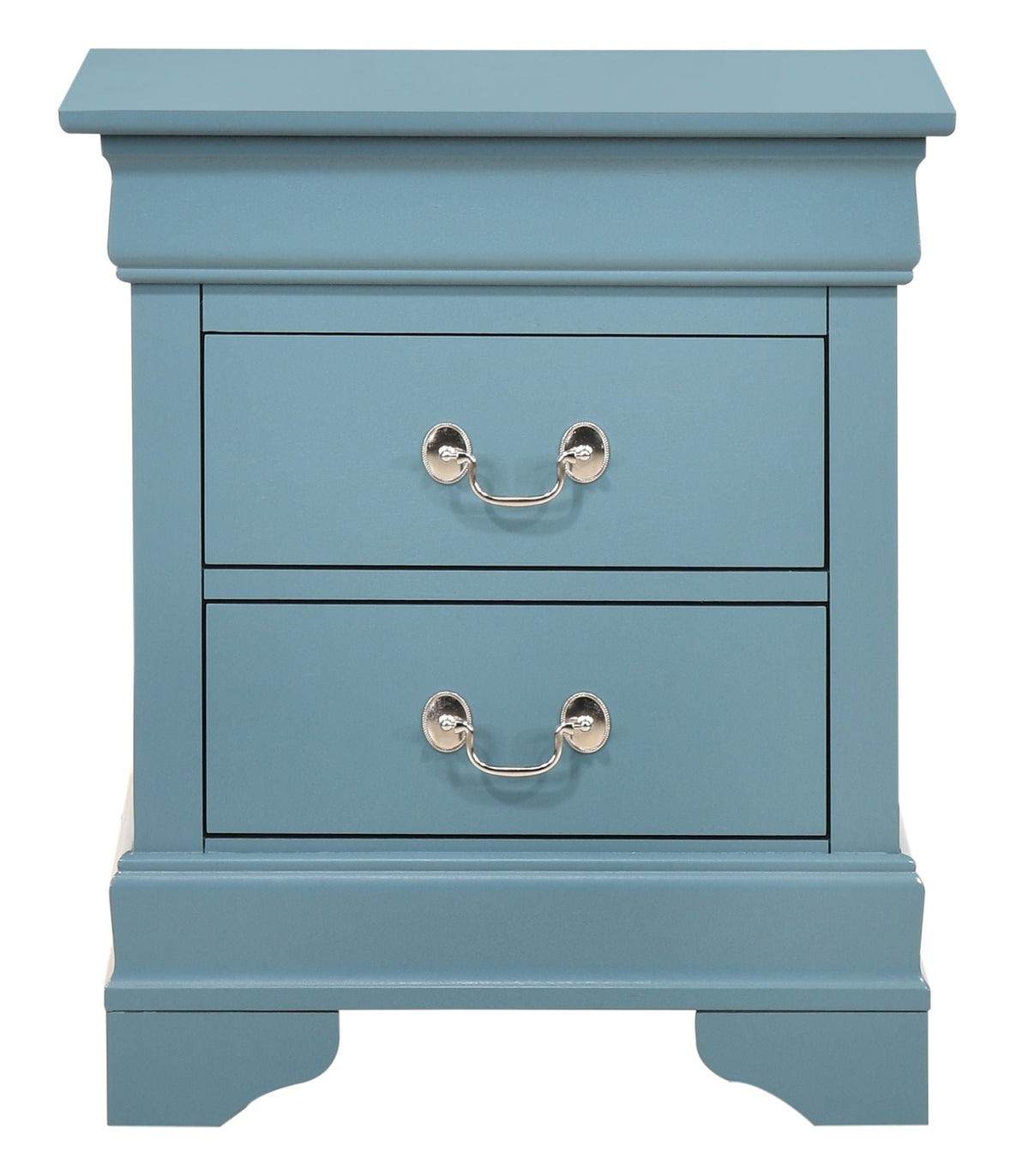 Traditional Style Design Nightstand with Classic Accent - Multiple Colors, photo 14 of 40