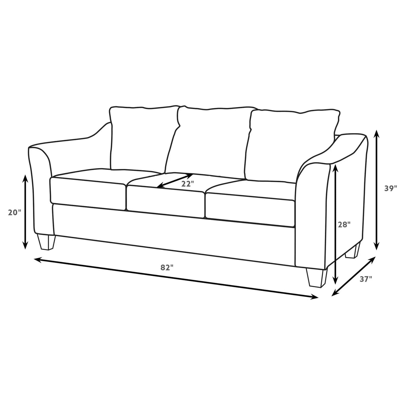 Creston - Living Room Set by HouseOfZazla