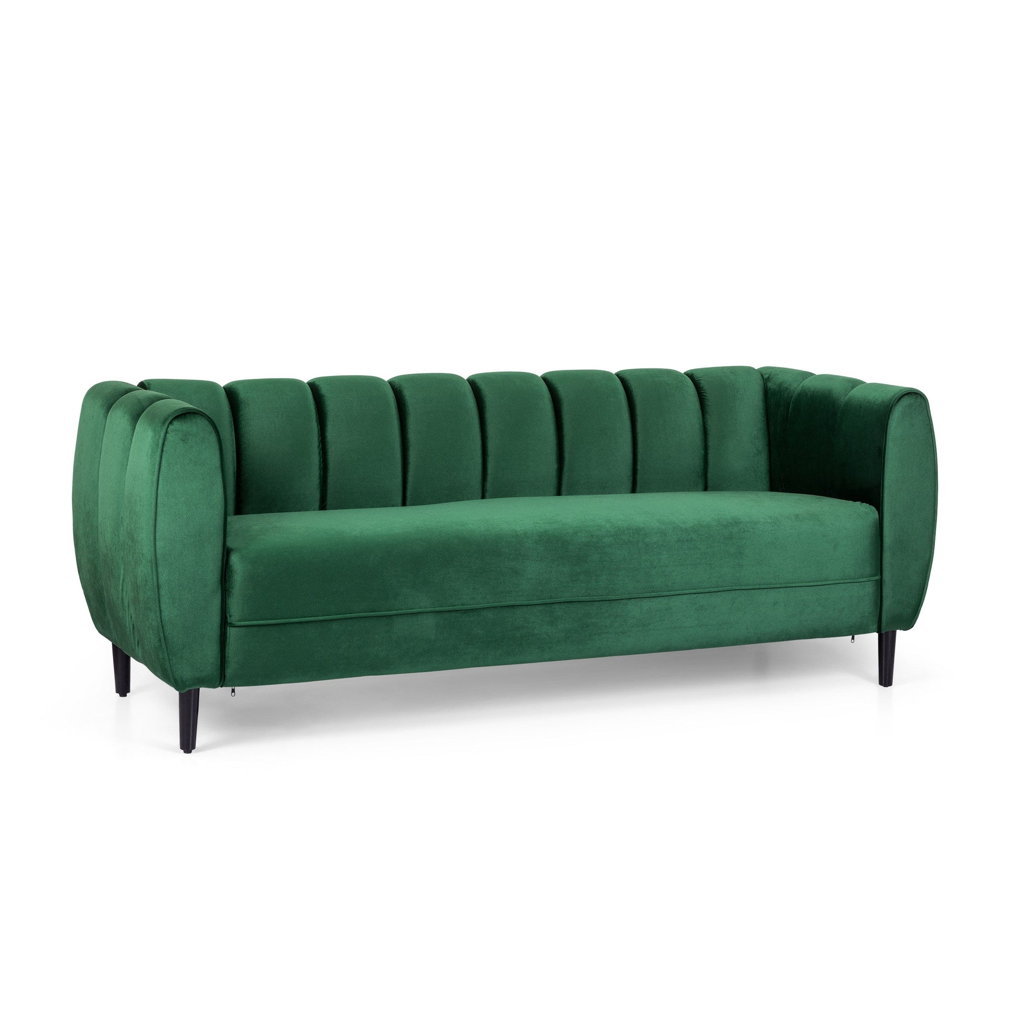 Miranda Velvet 3-Seater Sofa by HouseOfZazla