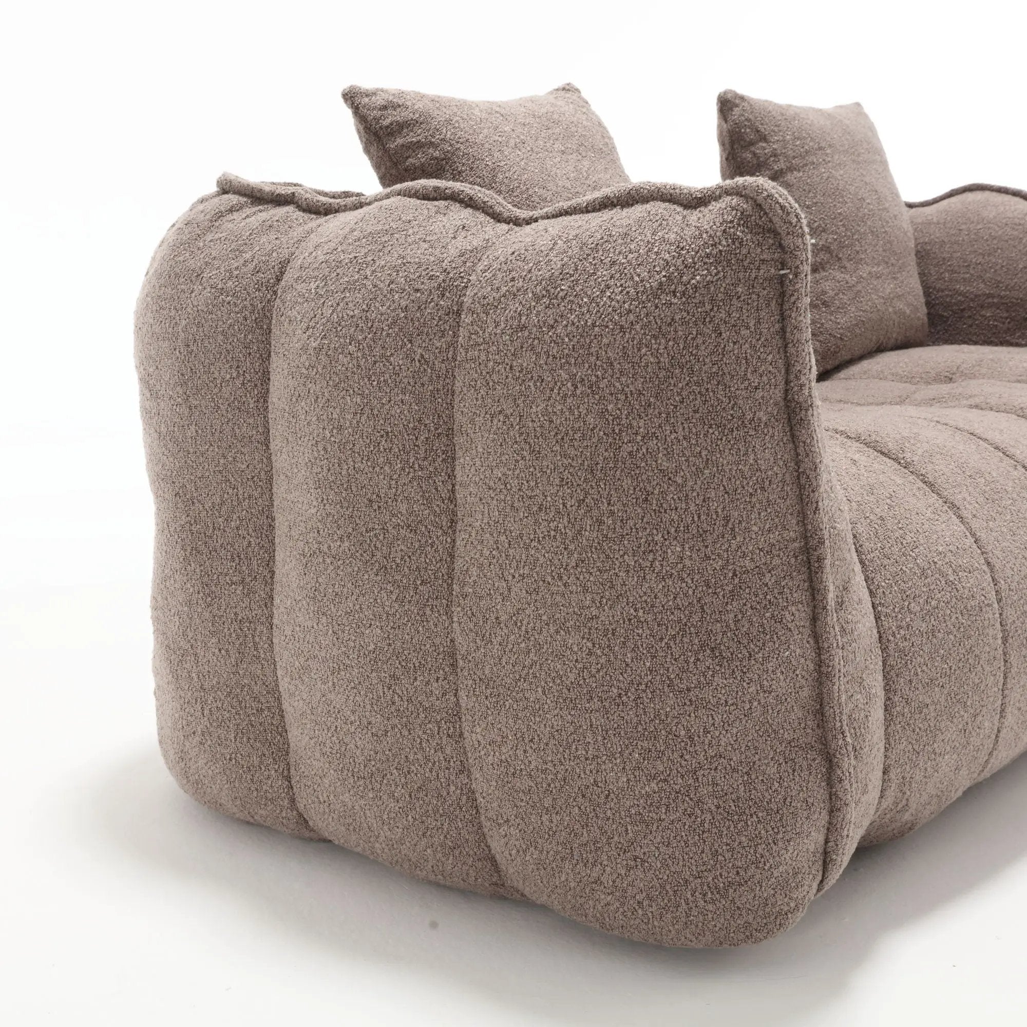 Cozy Beanbag Chair With High Resilience Foam Core For 2 by HouseOfZazla
