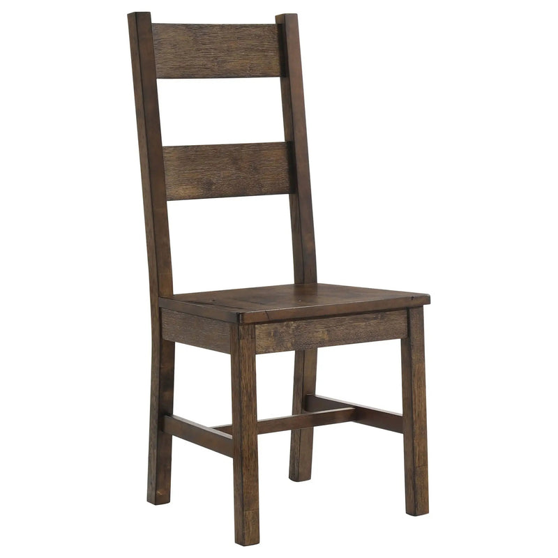 Coleman 9-piece Rectangular Dining Set Rustic Golden Brown by Unique Piece Furniture