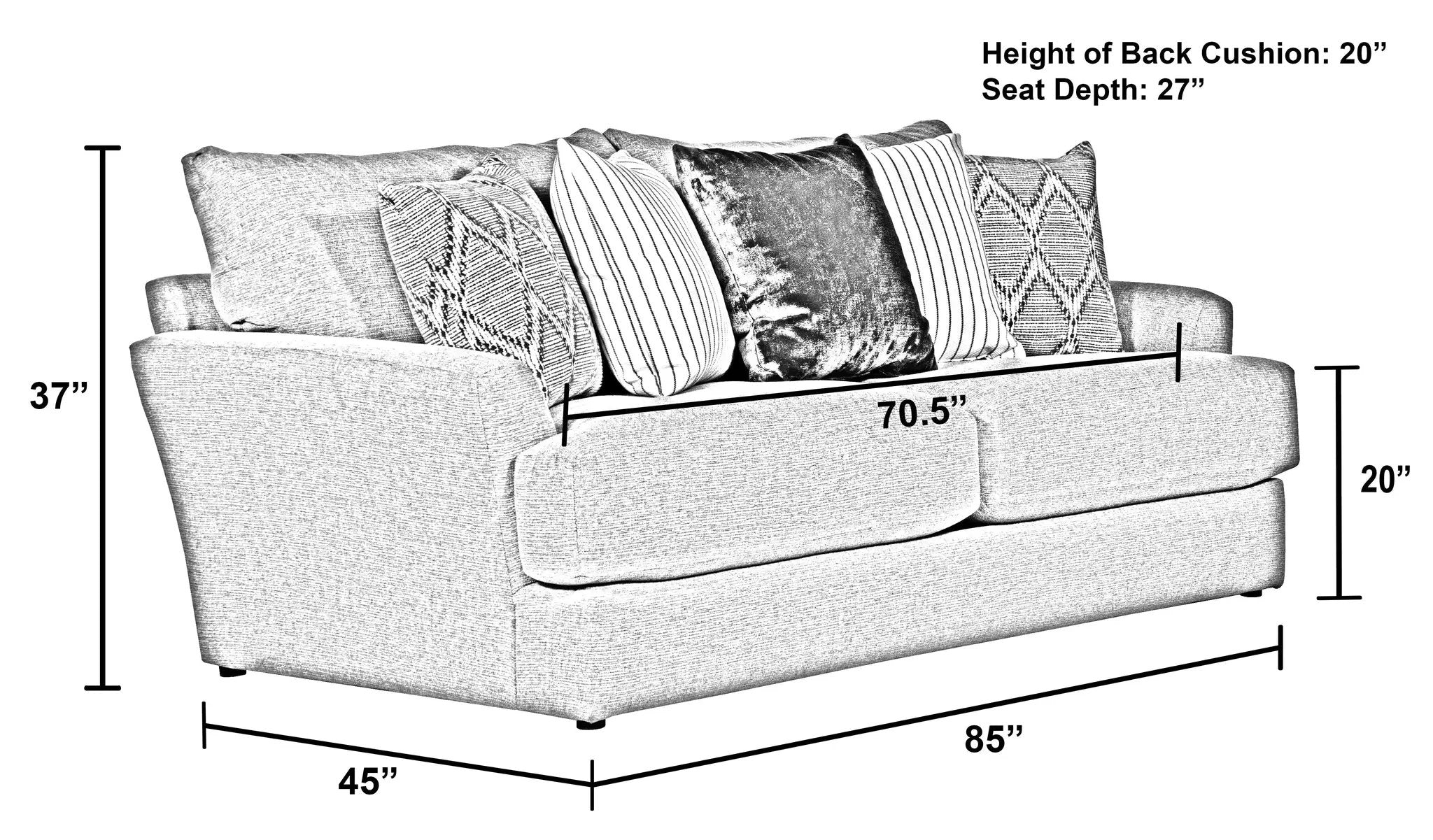 Howell - Sofa by Unique Piece Furniture