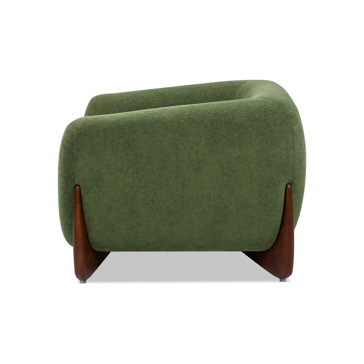 Sherpa Arm Chair with Removable Cushion - Black, White, Dark Green, photo 8 of 30