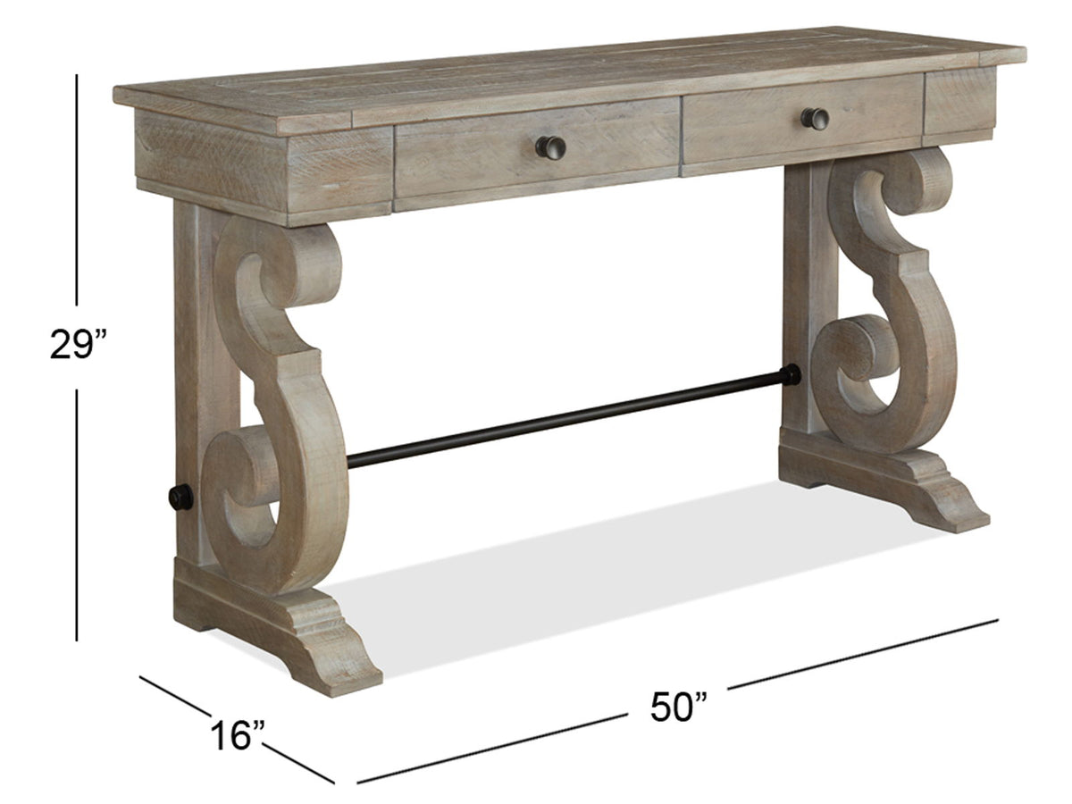Tinley Park - Rectangular Sofa Table - Dove Tail Gray, photo 3 of 6