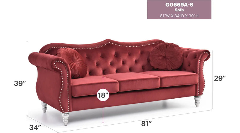 Hollywood - Sofa by Unique Piece Furniture
