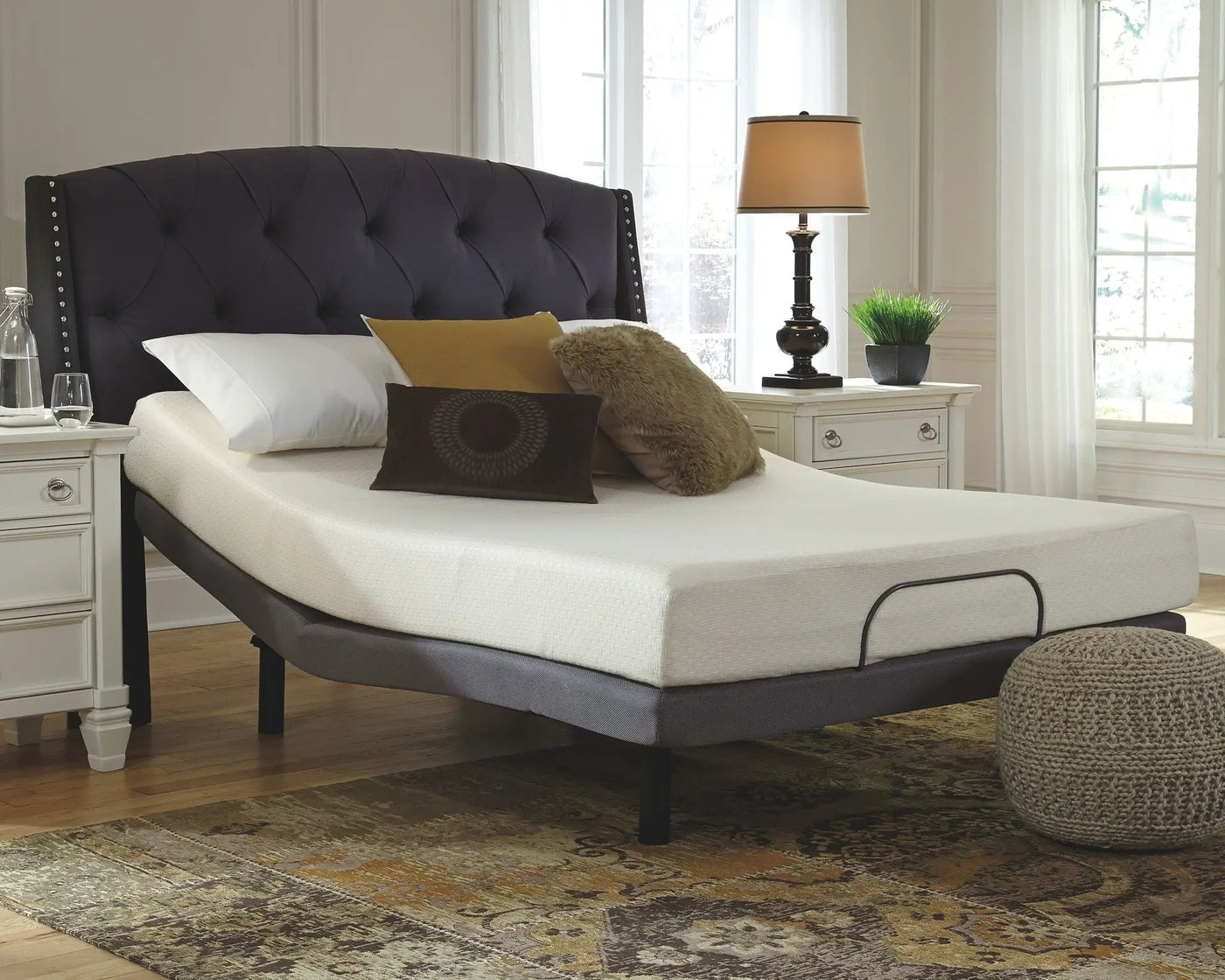 Chime 8 Inch Memory Foam - Medium Memory Foam Mattress by Unique Piece Furniture