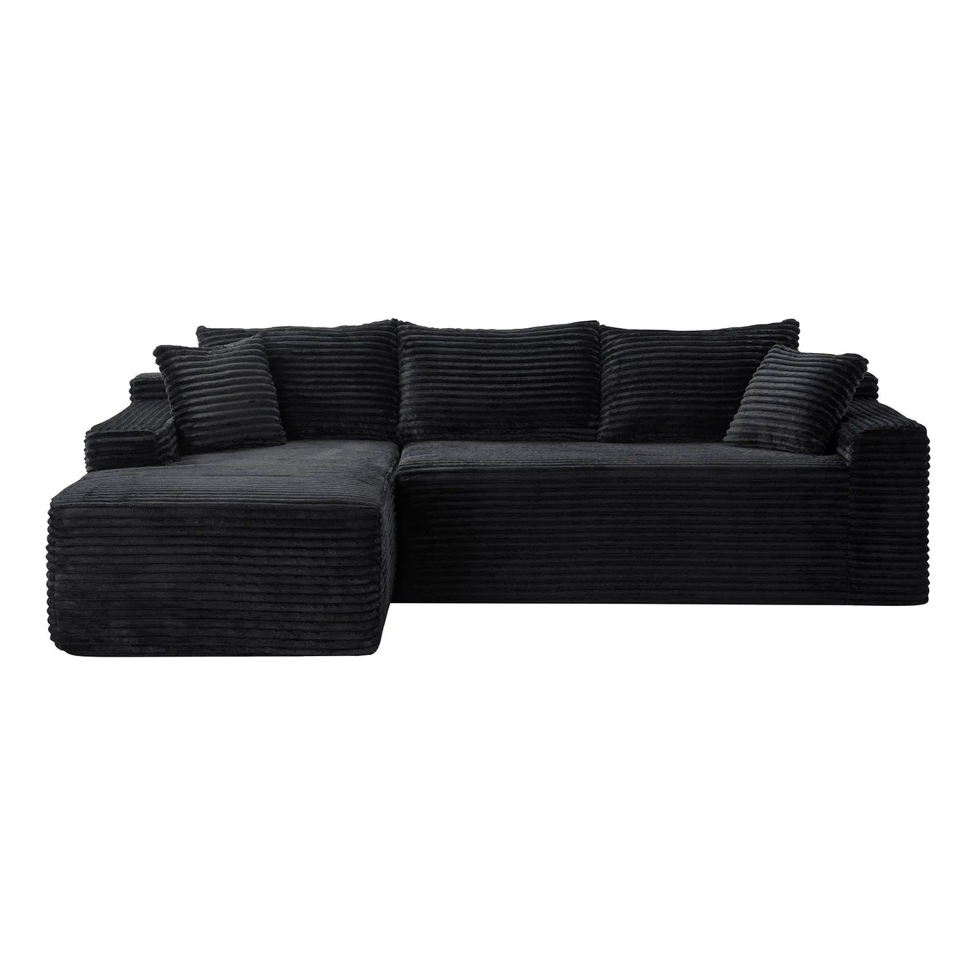 94.5" Cloud Modular Sectional Sofa Couch with L-Shape Chaise by HouseOfZazla