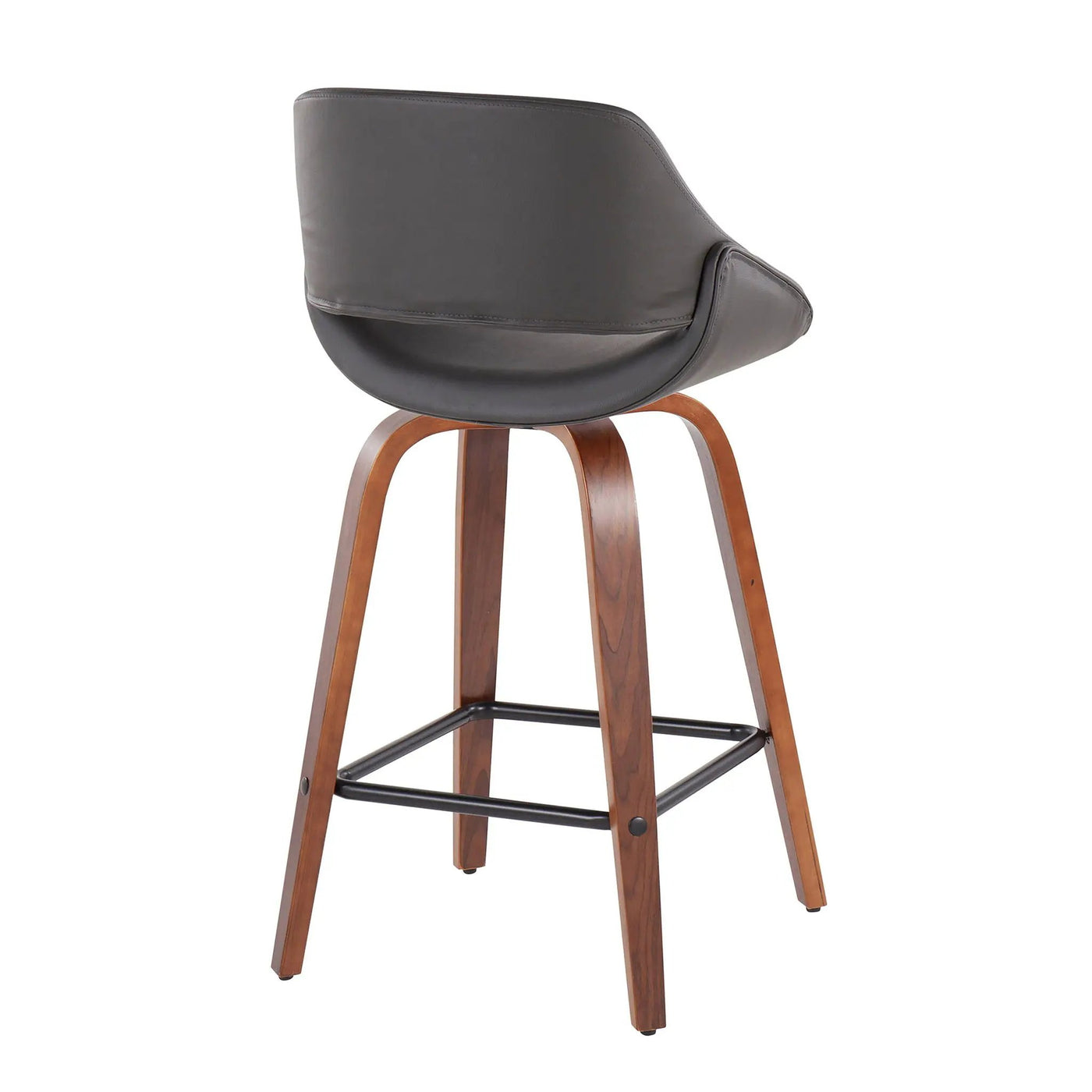 Fabrico - Mid-Century Modern, Counter Stool (Set of 2) by HouseOfZazla