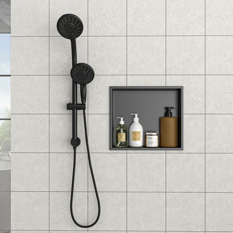 Stainless Steel Shower Niche With Seamless Design For Bathroom Storage by HouseOfZazla