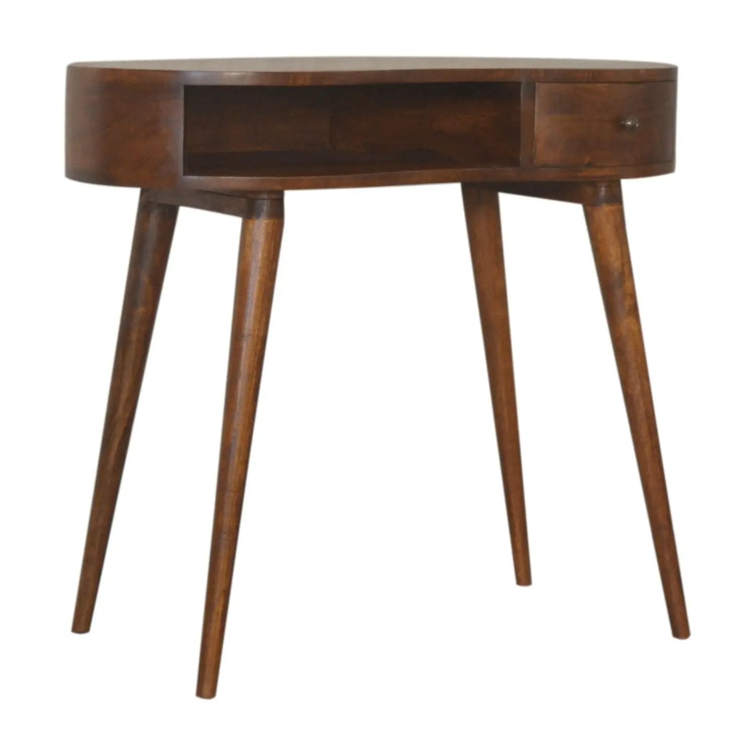 Rounded Writing Desk - Chestnut by Unique Piece Furniture
