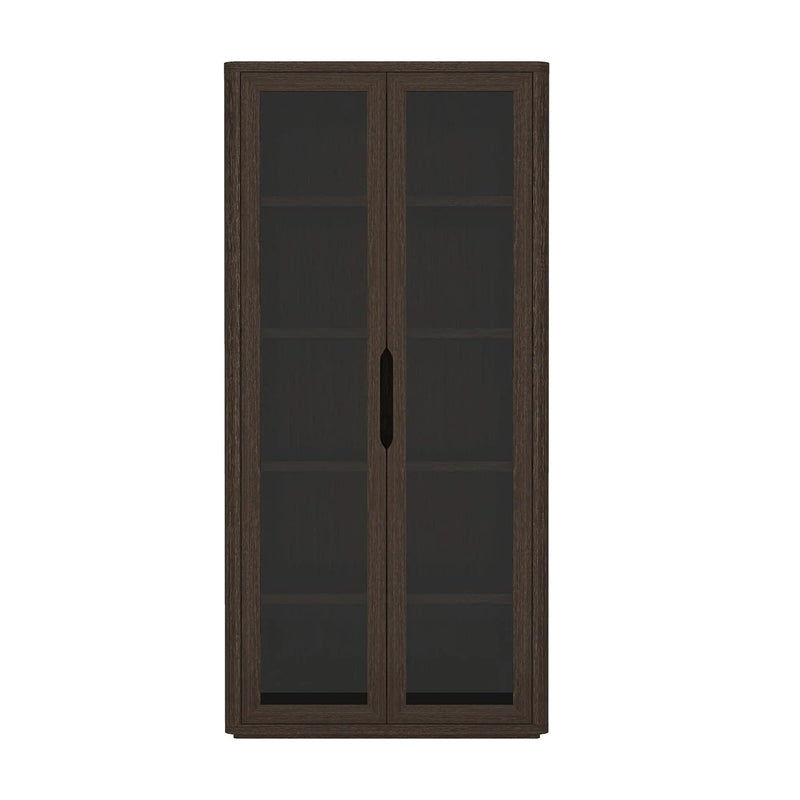 Rivington - Bookcase Cabinet With Glass Doors by HouseOfZazla