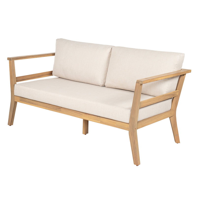 Acacia Outdoor Loveseat & Coffee Table Set, photo 5 of 10