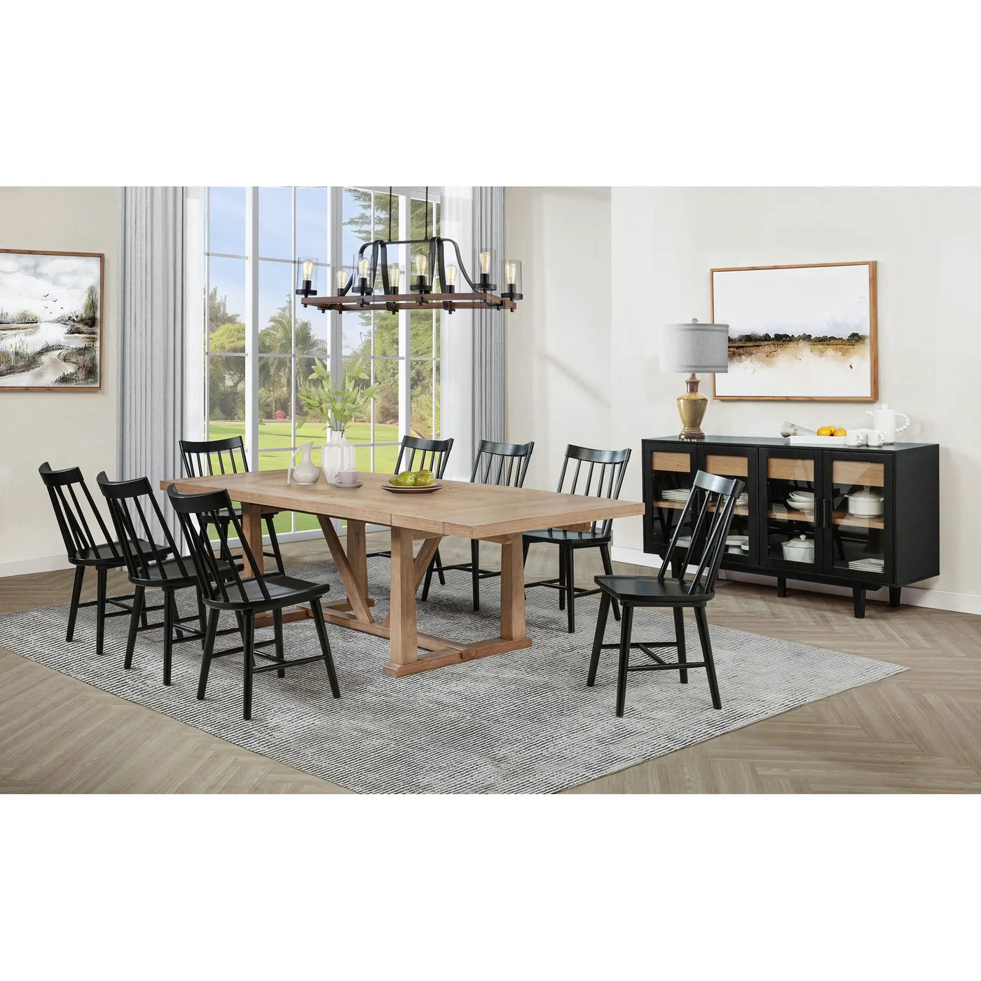 Carlos - Windsor Style Dining Side Chair (Set of 2) by HouseOfZazla