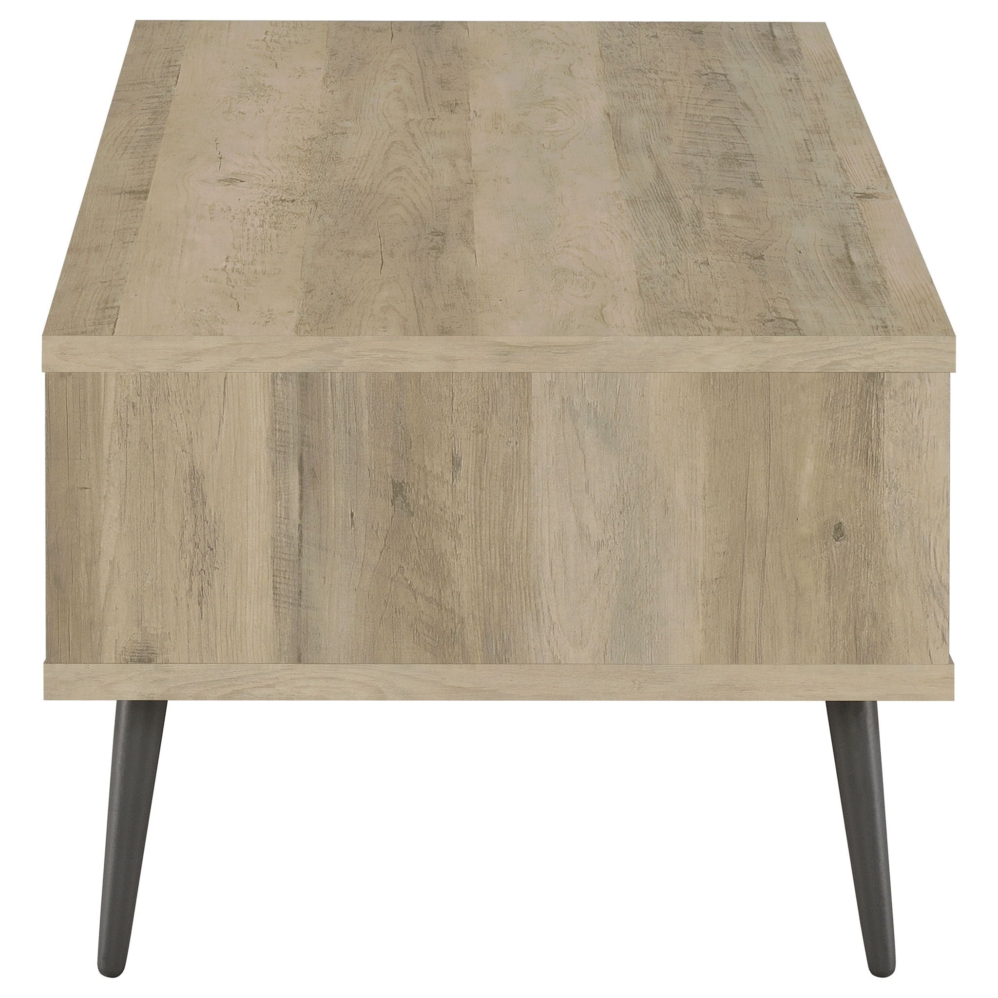 Welsh 1-drawer Engineered Wood Coffee Table Distressed Pine by Unique Piece Furniture