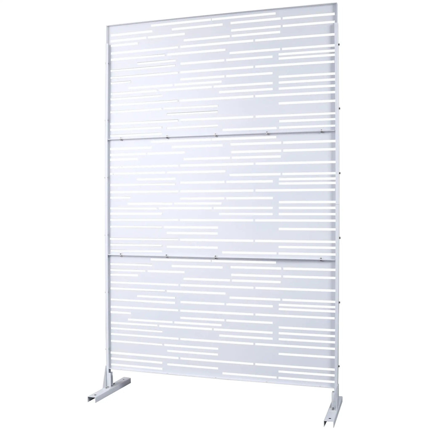 Outdoor & Indoor Freestanding Metal Privacy Screen by HouseOfZazla