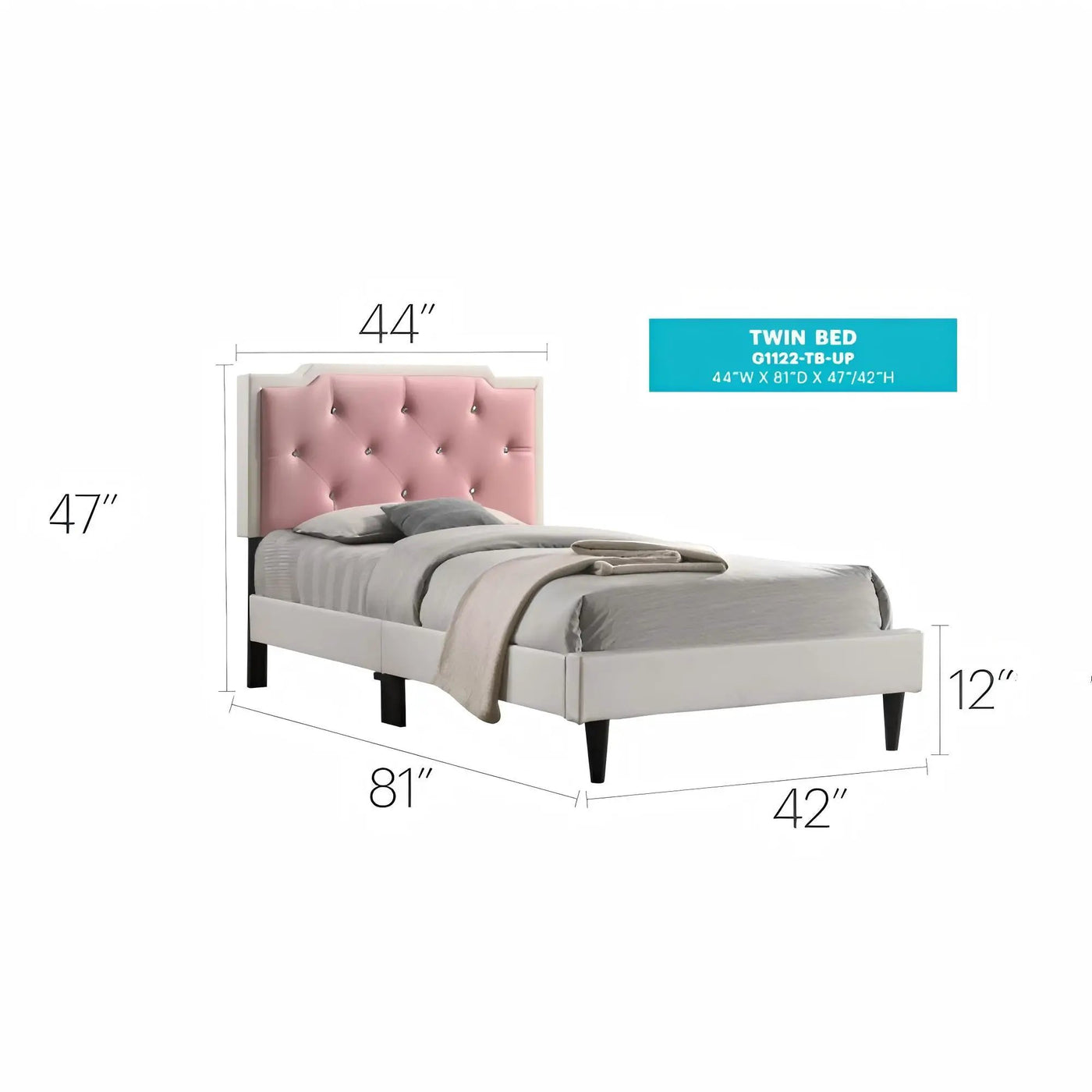 Bed (All in One Box) - Two Tone by HouseOfZazla