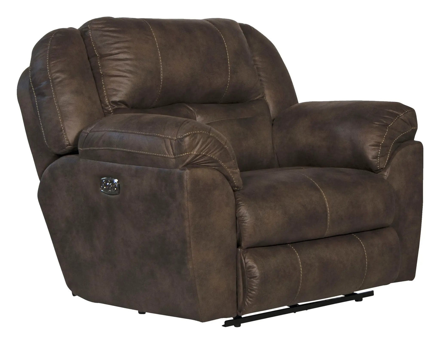 Ferrington - Power Lay Flat Recliner with Power Adjustable Headrest & Lumbar by Unique Piece Furniture