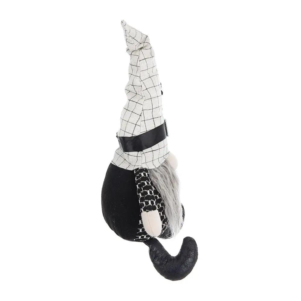 Sitting Gnome With Hat Spider, For Halloween Decor by Unique Piece Furniture