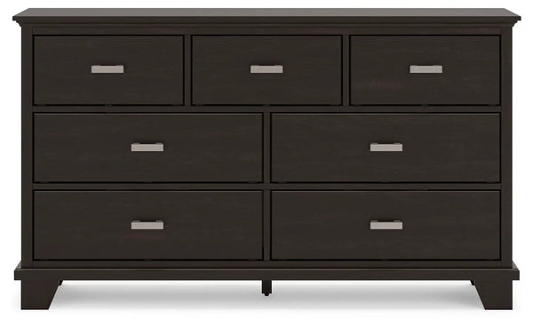 Covetown - Commode - Brun foncé