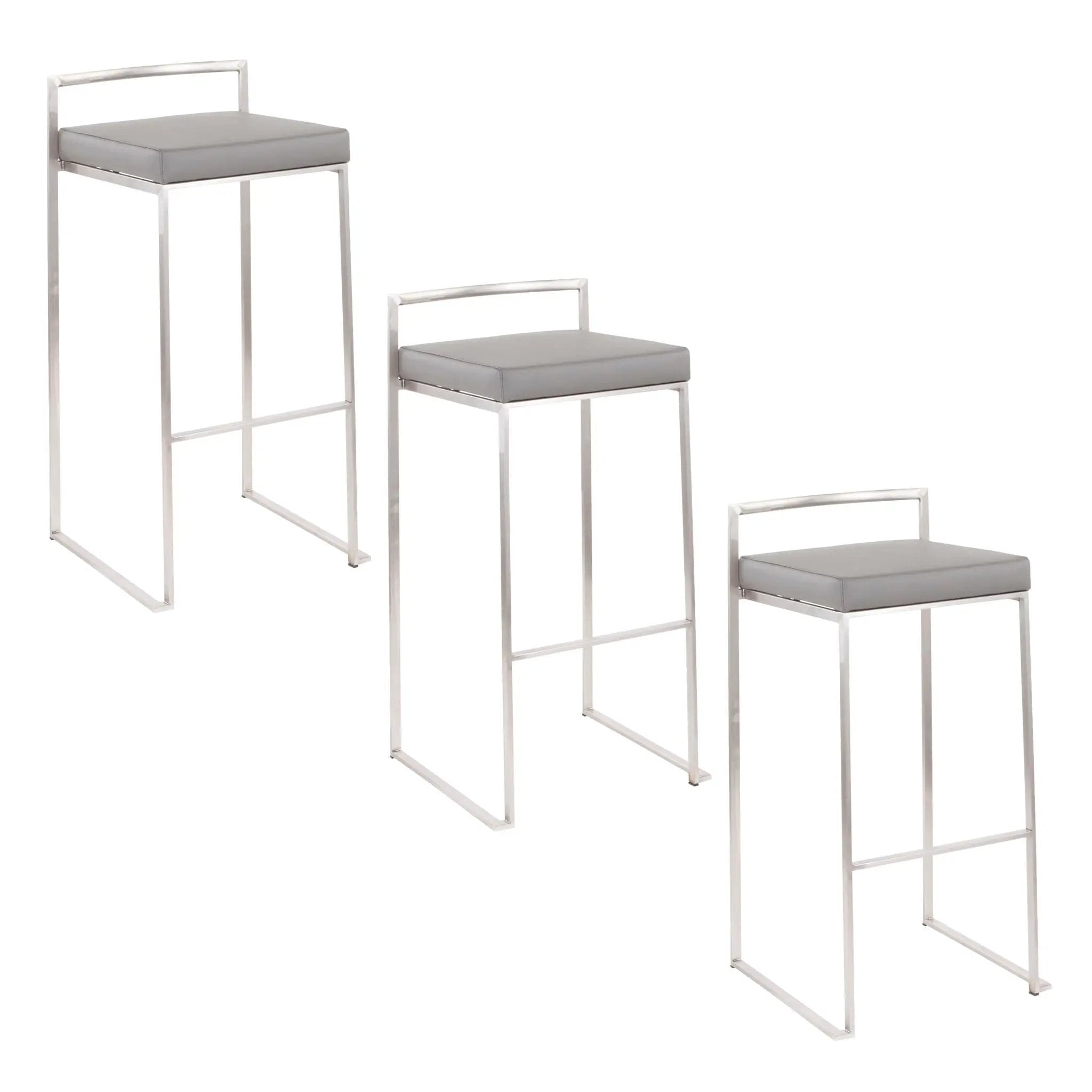 Fuji - Contemporary And Elegant Design Stackable Barstool by Unique Piece Furniture