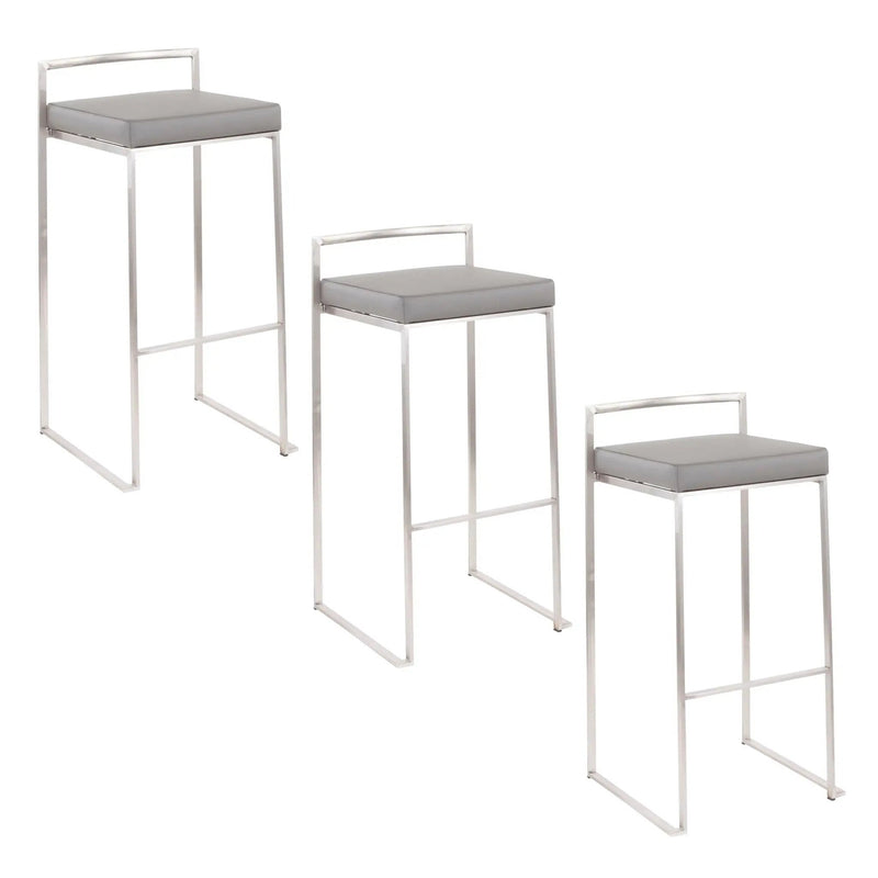 Fuji - Contemporary And Elegant Design Stackable Barstool by Unique Piece Furniture