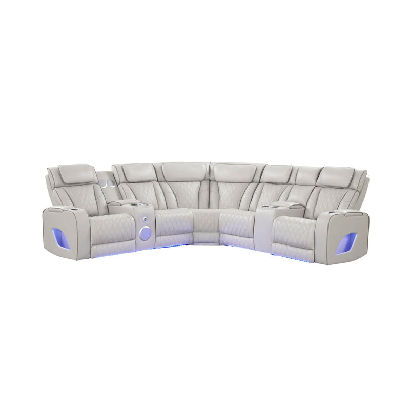 Fortuner - Power Recliner Sectional Sofa by HouseOfZazla