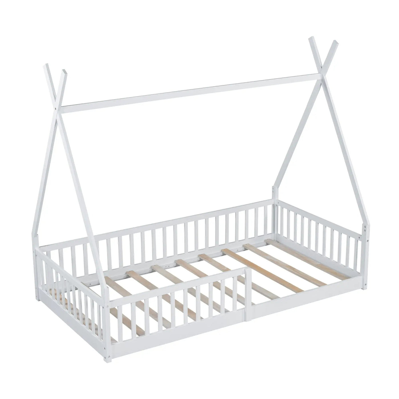 House Shaped Design Bed With Fence by Unique Piece Furniture
