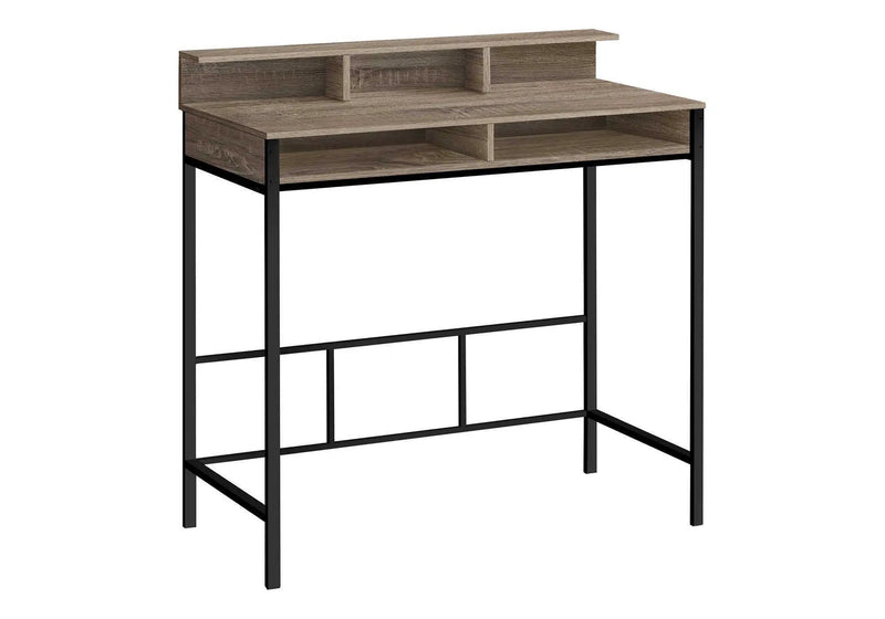 Computer Desk For Home Office, Standing, Storage Shelves, Laptop, Contemporary & Modern by Unique Piece Furniture