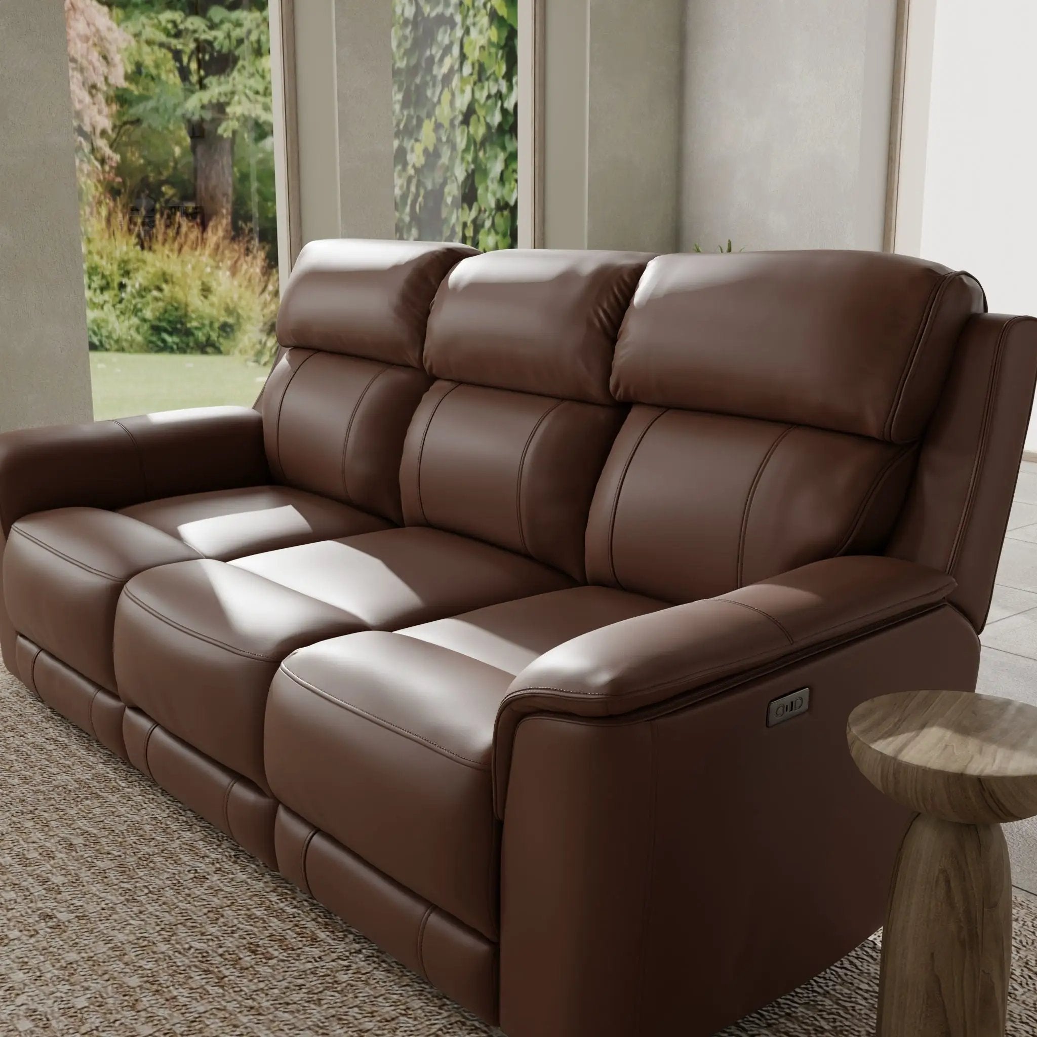 Oslo - Dual Power Reclining Sofa by Unique Piece Furniture