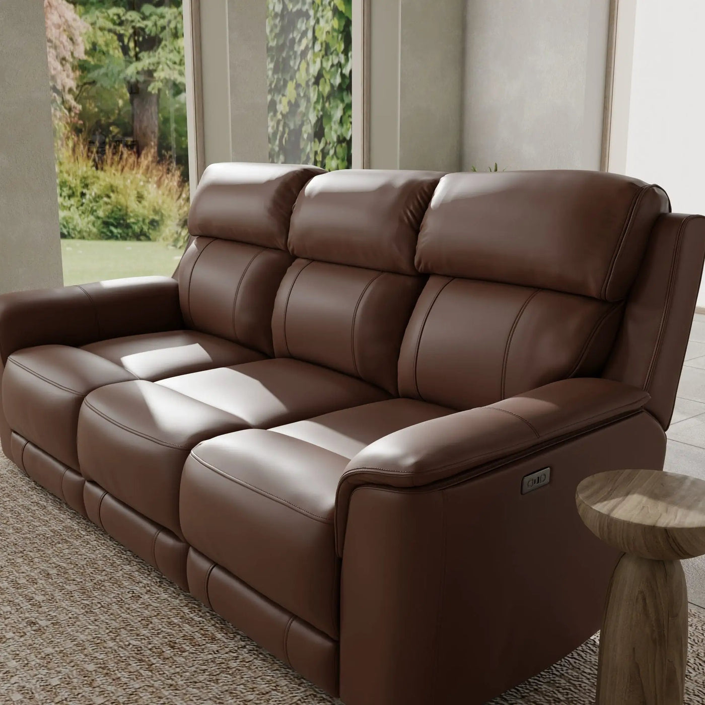 Oslo - Dual Power Reclining Sofa by HouseOfZazla