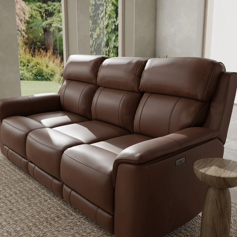 Oslo - Dual Power Reclining Sofa by HouseOfZazla