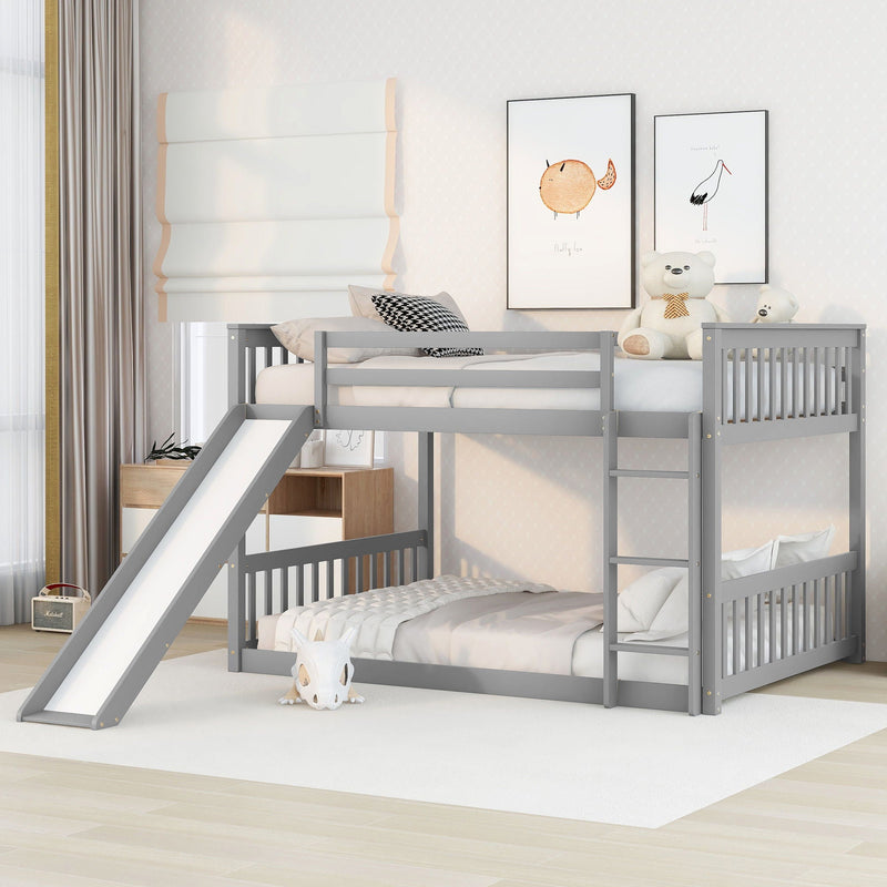 Bunk Bed With Slide And Ladder by HouseOfZazla