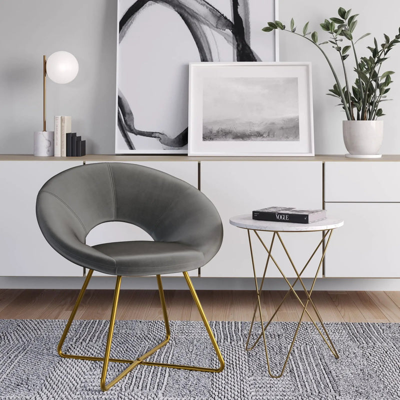 Barrett - Upholstered Accent Chair by HouseOfZazla