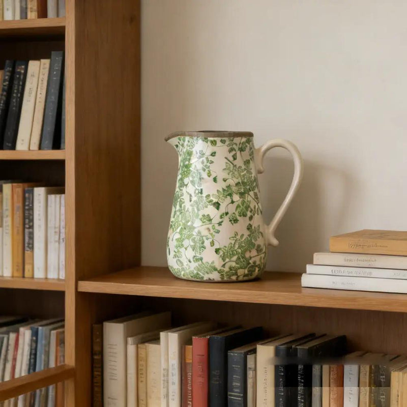 Ceramic Decorative Pitcher by HouseOfZazla