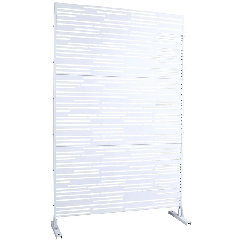Outdoor & Indoor Freestanding Metal Privacy Screen by Unique Piece Furniture