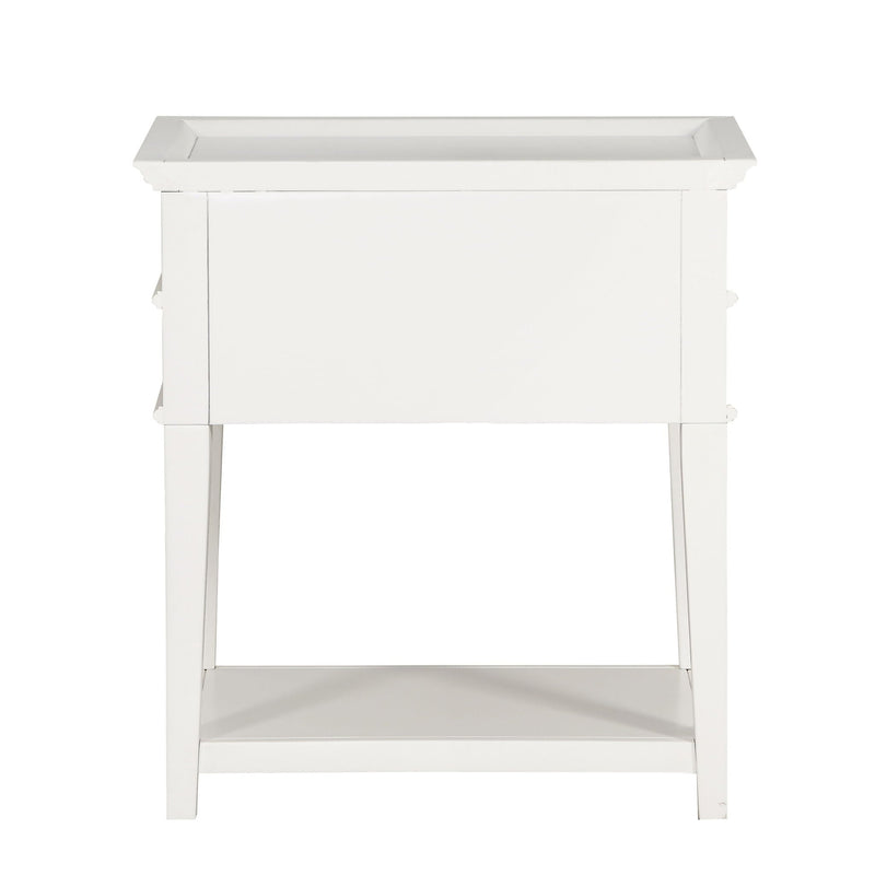 Carmona - 2 Drawer Tray Top Nightstand Pulls by HouseOfZazla