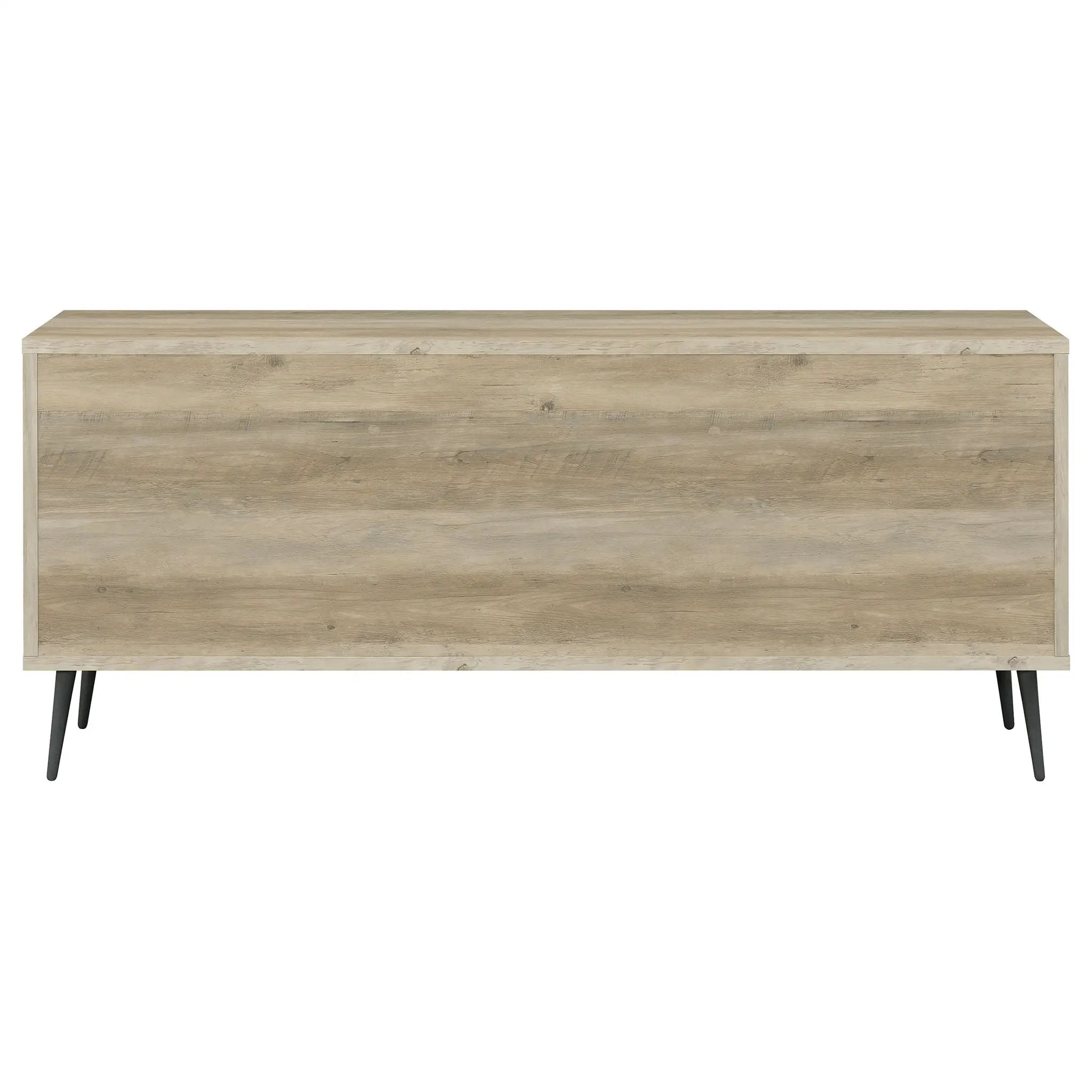 Maeve 2-door Engineered Wood Cabinet Antique Pine and Grey by Unique Piece Furniture