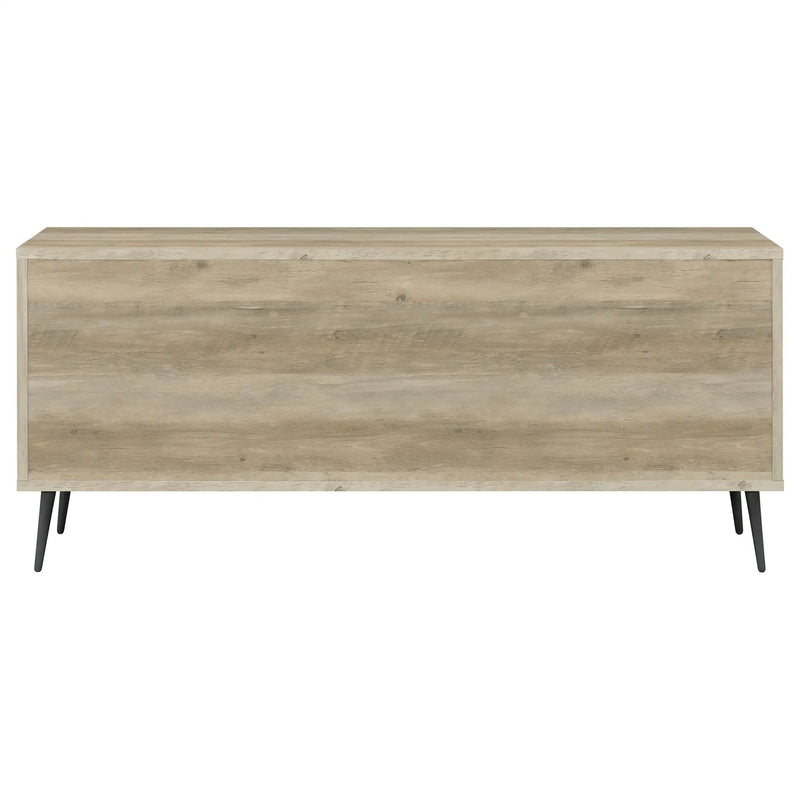 Maeve 2-door Engineered Wood Cabinet Antique Pine and Grey by Unique Piece Furniture
